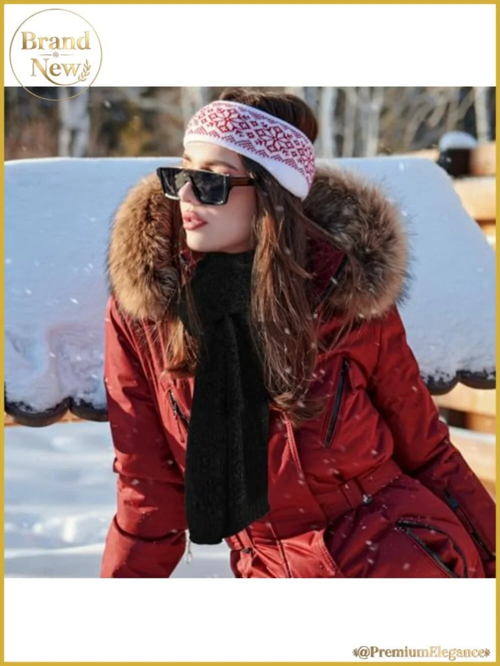 Soft Chenille Winter Scarf Warm Thick Cold Weather Wrap